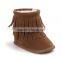 Wholesale children shoes kids booties newborn baby tassels boots toddler girls winter snow boots M6081501