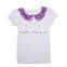 New Design The United States girls little mermaid t shirt with high quality