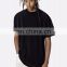 Wholesale oem fashion Mock Panel t shirt