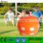 PVC inflatable dice inflatable dice shaped seat for kids' outdoor game tools