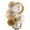 Baby Shower Favors Pinwheel Bridal Decoration Flower Paper Fan