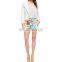CHEFON White Zip Closure and Pockets Long Sleeve Jacket,fit Jacket,ladies Jacket Manufacturer