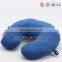 U shaped neck pillow with light music for a good rest