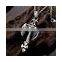 Hip Hop Style Wings Shaped Stainless Steel Necklace Chain for Men