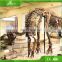 KAWAH China Supplier Real Animal Skull Replica Museum Artificial Lifelike Mammoth Fossil For Sale
