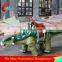 Walking dinosaur animatronic riding for kids