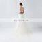 Real Sample Elegant Sweetheart Ruffle Sequins Appliqued Zipper Backless Pick-ups Floor Length Bridesmaid Dress