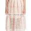 New 2015 Womens Skirts Spring Summer Fashion Banded Waist Skirt Female Sexy Lattice Woven Women Skirt