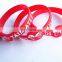 Embossed figured silicone bracelets