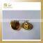 high quality gold metal sewing button in hang plating