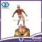 Custom made electroplating metal soccer awards trophy /football sport trophy made in china