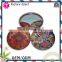 New Design Tinplate Button Badge Mirror, Cheap Souvenir Pocket Mirror