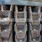 Hot rolled larsen SY295 U type used steel sheet pile on sale