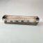 qsx15 Engine Parts Oil Cooler Core 4965870