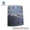 Manufacturer Trailer Parts Non-asbestos Drum Brake Shoe Lining 19745