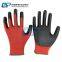 Anti Gas and Oil 13G Nylon Liner Nitrile Dipped Coated Work Safety Hand Gloves with EN388 4121X