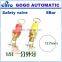 GOGO ATC Pneumatic Safety valve 8bar pull ring air pressure relief valve vent male thread 1/8 inch with Little Red Riding Hood