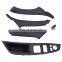 Black Door Handle Recessed Grip Switch Panel for BMW 5 Series F10 F11 Upgraded