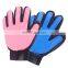 Pet Fur Remover Gloves Dogs Hair Cleaning Massage Gloves Cat Bath Gloves