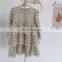 Polka dot cake skirt girls dress Korean children's clothing autumn 2020 new linen cotton lace skirt children