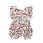 Baby Girls Cherry Pattern Romper 2019 New Summer Newborn Baby Girl Floral Romper Fly Sleeve Jumpsuit Lace Outfit Clothes Sunsuit