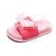 Factory Direct Supply New Design Soft And Durable PVC Antiskid Solid Color 3D Print Kids Slide Slippers With Cheap Price