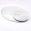2019 hot sale oval Glass Mirror Wedding Party Table Decorations Centerpieces