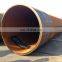 SSAW/HSAW welded pipe used for piles in port or bridge.