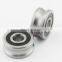 Track Roller LFR50/5-4 NPP LFR50/5-4 2RS 5mm ID x 4mm U Groove Track Roller Bearing Track Bearings