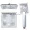 High Quality Fine Plating Bathroom Square Rain Shower Head