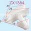 Car Door Bumper Mounting Plate Buckle White Trim Clips Plastic Fasteners