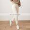 Women Casual Cashmere Straight Loose Cropped Pants