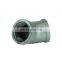 DKV bsp npt threaded galvanized steel ductile iron GI 45 degrees elbow pipe fittings