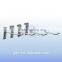 Metal chrome display slatwall hook