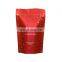 Custom design stand up pouch coffee bag with valve and zipper