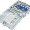 GL 4 core fiber optic distribution box indoor/outdoor