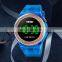 SKMEI 1597 Luminous Watch Women LED digital Colorful Light with Transparent Case Strap