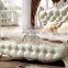 Double wood classic sofa bed carved  beds