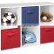 White Cubeicals Organizer 6 Cube Wall Shelf Floating Shelf Corner Wall Mount Shelf