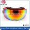 Hot designer red TPU frame waterproof revo lens ski goggles for women