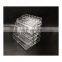 new arrivals customized Acrylic makeup drawer 5 tier acrylic cosmetic display with metal frames