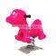 Amusement Park Kid Playground Horse Toy Children Plastic Animal Spring Rider/ Kids Rocking Horse