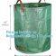 Reusable Gardening Bag with Lid Pop Up Bag, Pop Up Garden Bags for Leaf, Garden Bags, Reusable Heavy Duty Gardening Bag