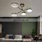 Modern Style LED Black Branched LED Chandelier Aluminium Surface Mounted LED Ceiling Lighting