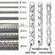 Low price reinforce deformed steel bar  10mm 12mm  24mm  steel rebars Thread Bar Reid Bar HRB 400/500