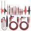 Test Leads Set 21 in 1 Multimeter Test Leads with Electrical Big Alligator Clips Soft Silicone Test Leads Probes for Multimeter