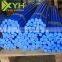 Blue color PA6 bar/ natural blue mc Nylon threaded rod