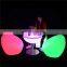 outdoor rechargeable rgb 16 colors inflatable sofa with led light
