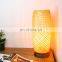 Hot Sale Tall Bamboo Wicker Boho Table Lamp, Natural Bedroom Decorative Room Vietnam Manufacturer