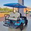 Multi purpose folding seat electric golf cart 4 seats